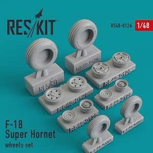 F-18 (E/F/G) スーパーホーネット ホイールセット (プラモデル)