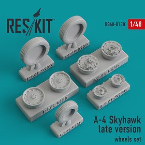 A-4 スカイホーク 後期型 ホイールセット (プラモデル)