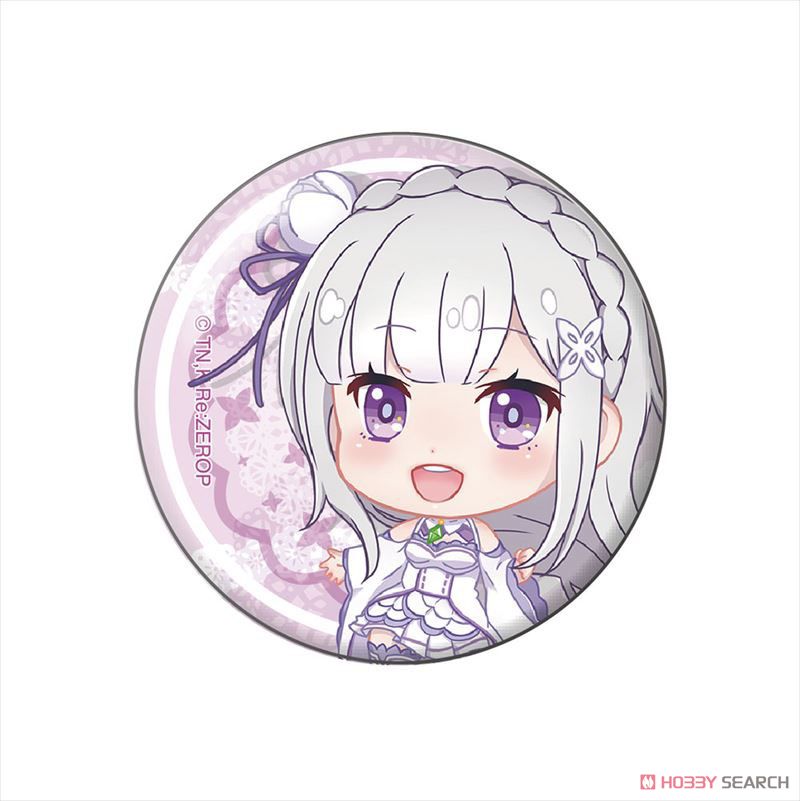 Re:Zero -Starting Life in Another World- Can Badge Emilia (Anime Toy) Item picture1