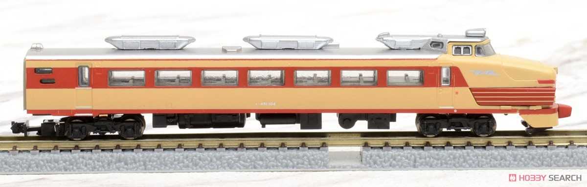(Z) 国鉄 485系特急形車両 初期型「ひばり」 国鉄色(クロ481) 6両基本セット (鉄道模型) 商品画像9