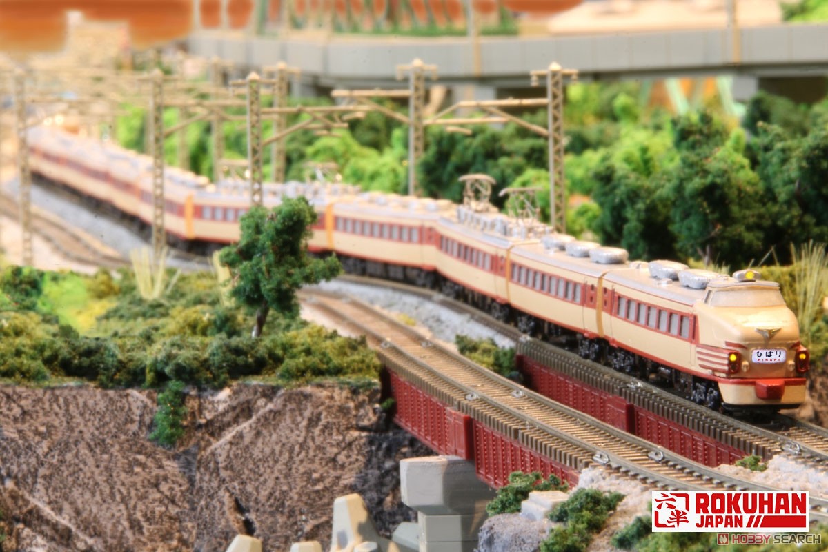 (Z) J.N.R. Series 485 Limited Express Early Type `Hibari` J.N.R. Color (KURO481) Standard Six Car Set (Basic 6-Car Set) (Model Train) その他の画像3