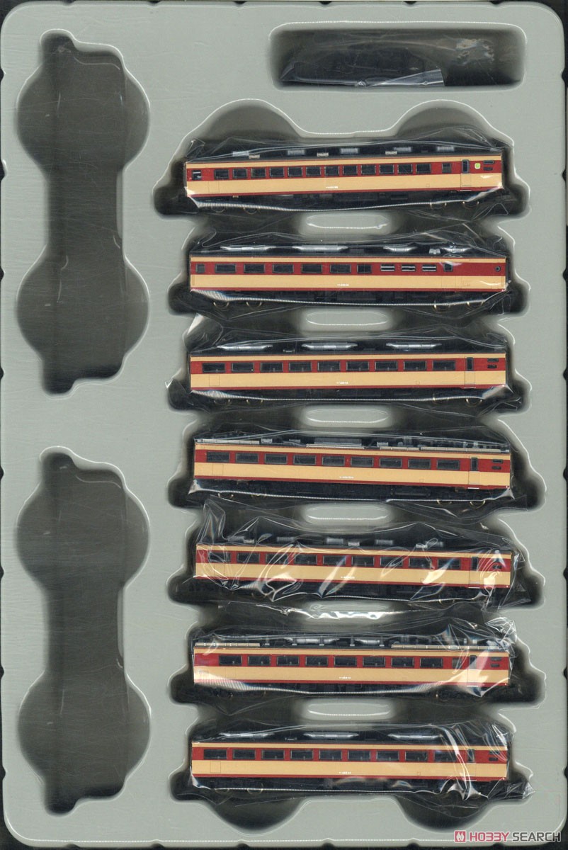 (Z) 国鉄 485系特急形車両 初期型「ひばり」 国鉄色(クロ481) 7両増結セット (鉄道模型) 商品画像1