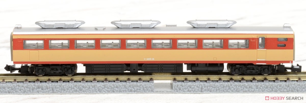 (Z) 国鉄 485系特急形車両 初期型「ひばり」 国鉄色(クロ481) 7両増結セット (鉄道模型) 商品画像10