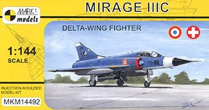 ミラージュIIIC 「デルタ翼戦闘機」 (プラモデル)