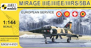ミラージュIIIE/EE/RS/5BA 「ヨーロッパ諸国のミラージュ」 (プラモデル)