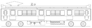 1/80(HO) Keisei Aoden Type MOHA100 Kit One Car (Unassembled Kit) (Model Train)