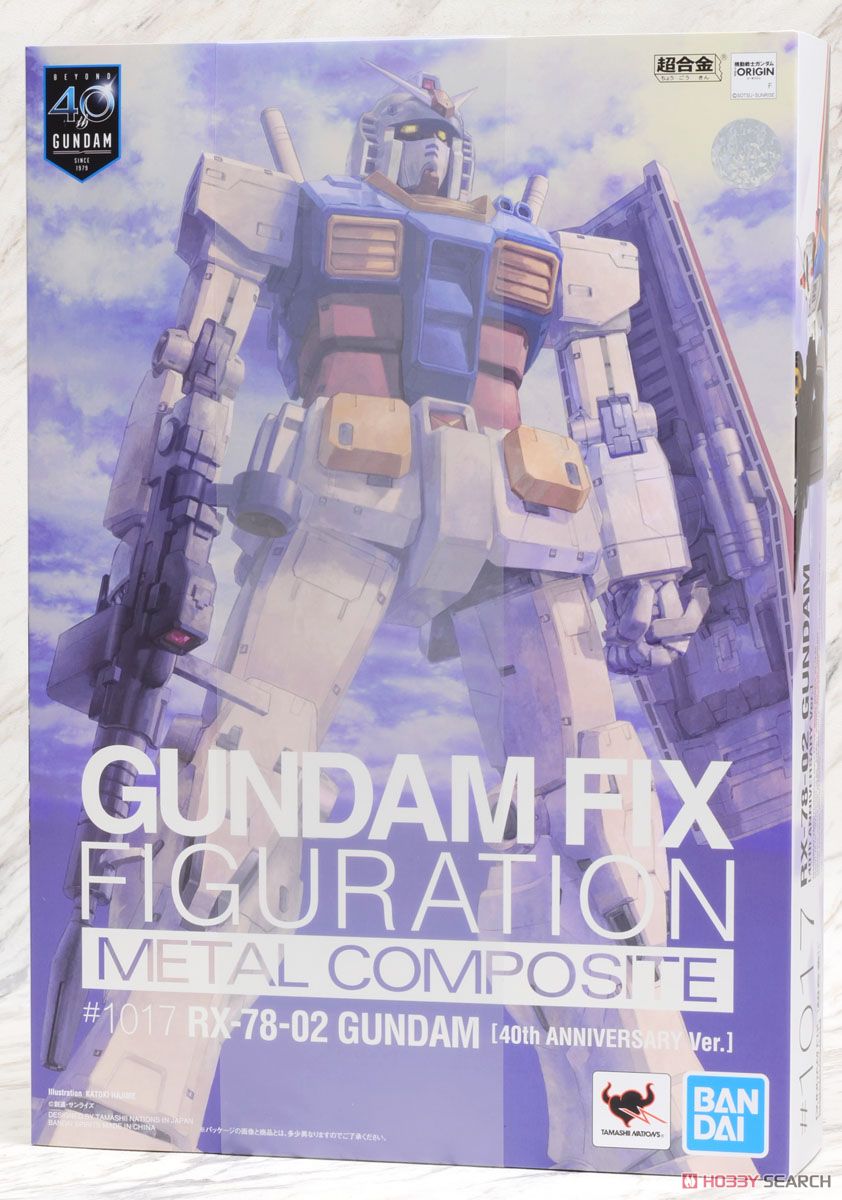 GUNDAM FIX FIGURATION METAL COMPOSITE RX-78-02 ガンダム(40周年記念Ver.) (完成品) パッケージ1