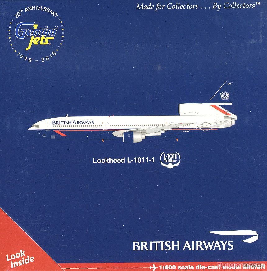 ブリティッシュエアウェイズ Landor Livery L-1011-1 G-BBAF (完成品飛行機) パッケージ1