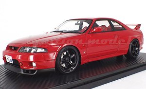 Nissan Skyline GT-R (BCNR33) Matsuda Street Wine Red (ミニカー)