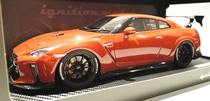 TOP SECRET GT-R (R35) Red (ミニカー)