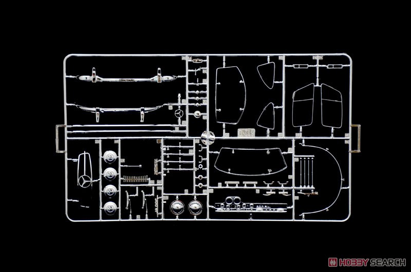 メルセデス・ベンツ 300 SL ガルウイング (プラモデル) その他の画像4