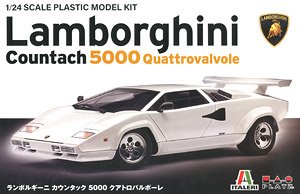 ランボルギーニ カウンタック LP5000 クアトロバルボーレ w/ナンバープレート 日本語版特別仕様 (プラモデル)