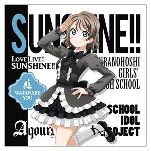Love Live! Sunshine!! You Watanabe Cushion Cover Gothic & Lolita Ver. (Anime Toy)
