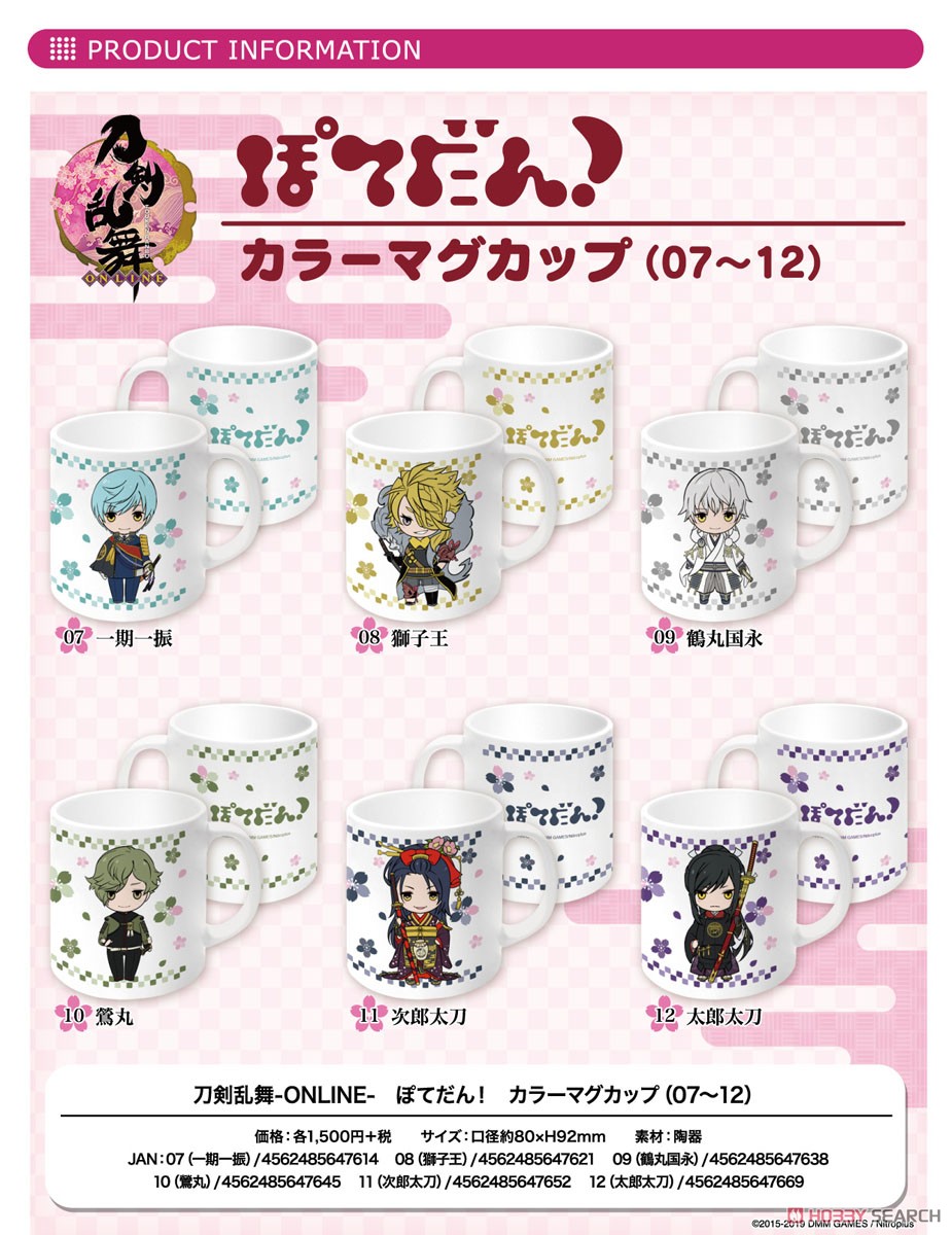 Touken Ranbu Potedan! Color Mug Cup 07: Ichigo Hitofuri (Anime Toy) Other picture1