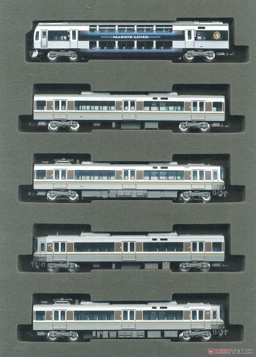 JR 223-5000系・5000系近郊電車 (マリンライナー) セットC (5両セット) (鉄道模型) 商品画像5