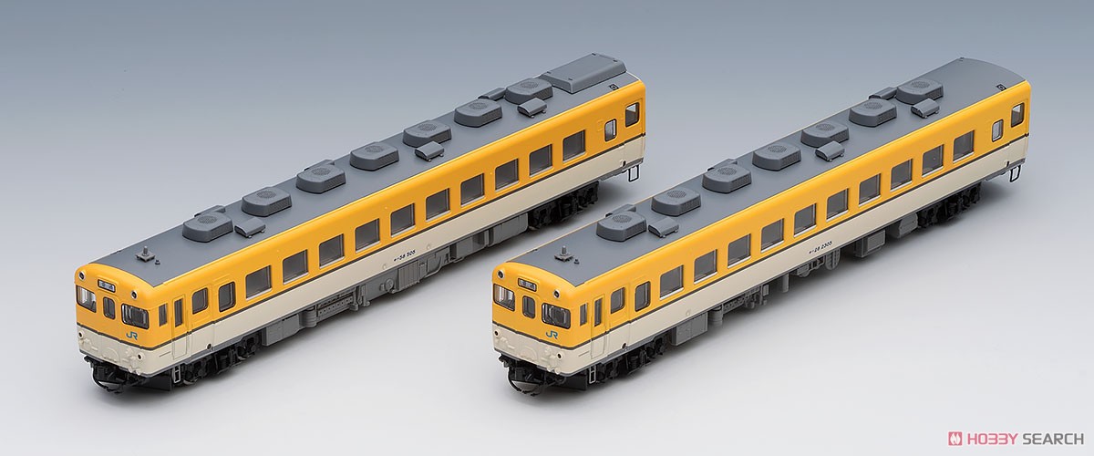 JR キハ58形 ディーゼルカー (広島色) セット (2両セット) (鉄道模型) 商品画像8