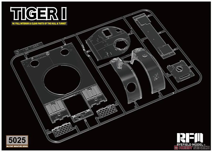 タイガーI 重戦車 前期型 「ヴィットマンタイガー」 w/フルインテリア＆クリアパーツ (プラモデル) その他の画像2