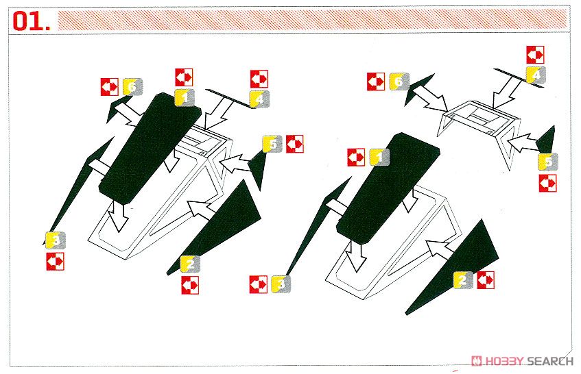 T-65B X翼型戦闘機用バキュームキャノピー&マスクシール (B社用) (プラモデル) 設計図1