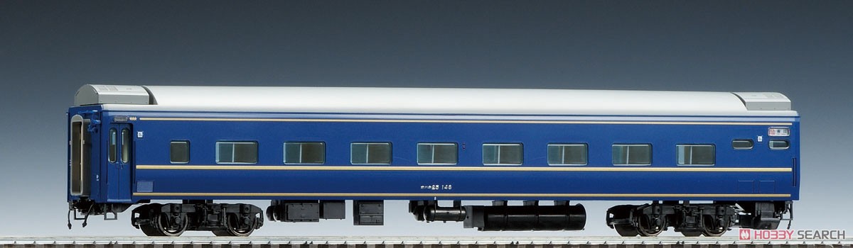 16番(HO) JR客車 オハネ25-100形 (金帯) (鉄道模型) 商品画像1