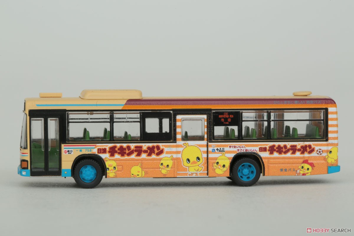 ザ・バスコレクション 阪急バス チキンラーメンひよこちゃんラッピングバスタイプ (鉄道模型) 商品画像4