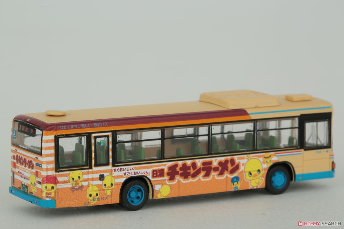 ザ・バスコレクション 阪急バス チキンラーメンひよこちゃんラッピングバスタイプ (鉄道模型) 商品画像8