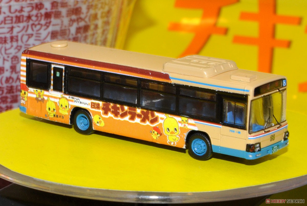 ザ・バスコレクション 阪急バス チキンラーメンひよこちゃんラッピングバスタイプ (鉄道模型) その他の画像5