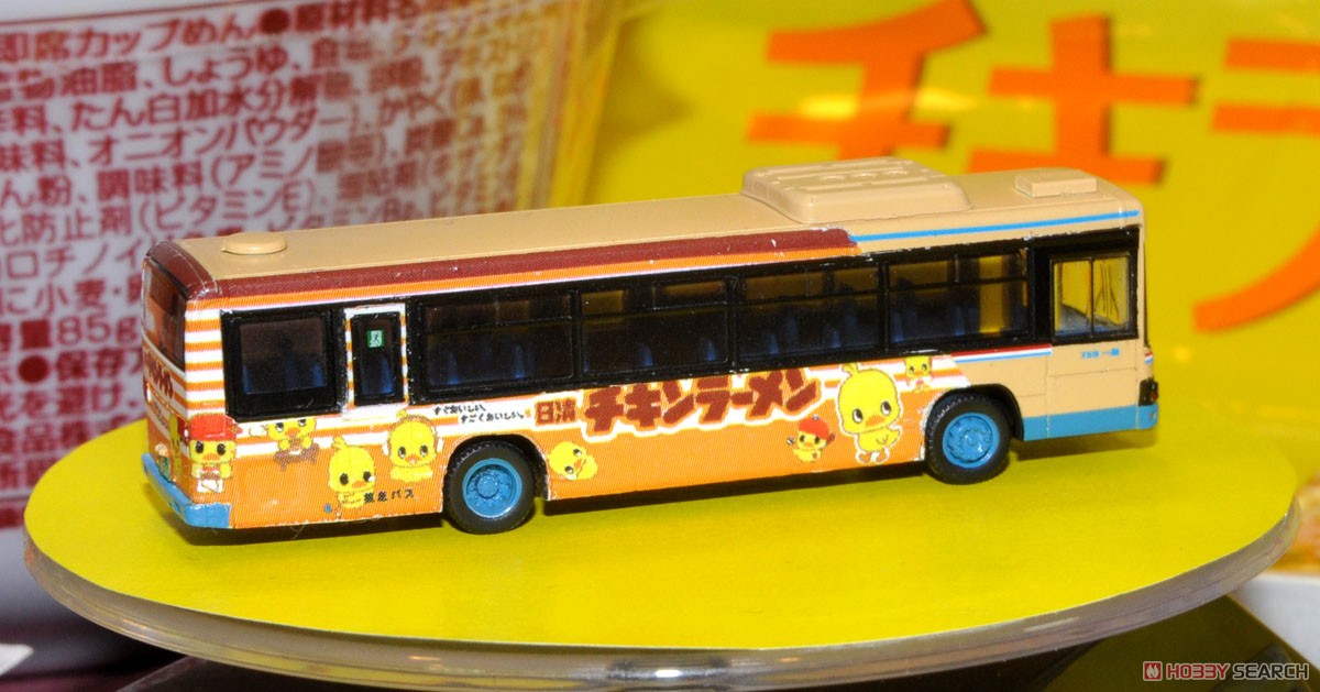 ザ・バスコレクション 阪急バス チキンラーメンひよこちゃんラッピングバスタイプ (鉄道模型) その他の画像6