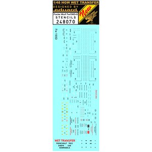 Fw190D-9 Stencils (for Eduard) (Decal)