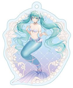 Hatsune Miku Acrylic Key Chain (The Little Mermaid) 01 Dreaming Mermaid (Anime Toy)
