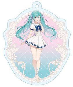 Hatsune Miku Acrylic Key Chain (The Little Mermaid) 02 Girl in Love (Anime Toy)