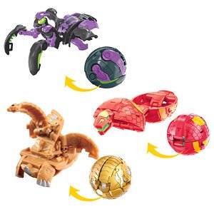 Baku018 Bakugan Bakugan Battle Entry Set Darkness Mantonoid DX Deck (Character Toy)