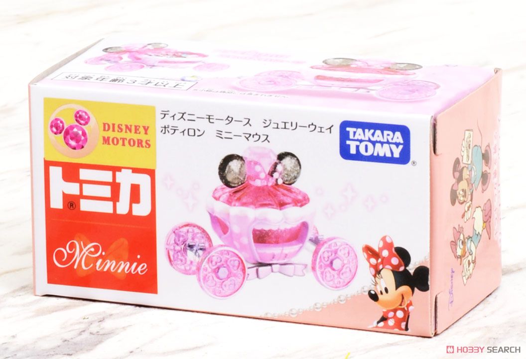 Disney Motors Jewelry Way Potiron Minnie Mouse (Tomica) Package1
