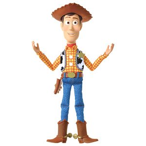 Toy Story4 Realistic Size Talking Figure Woody (Character Toy)