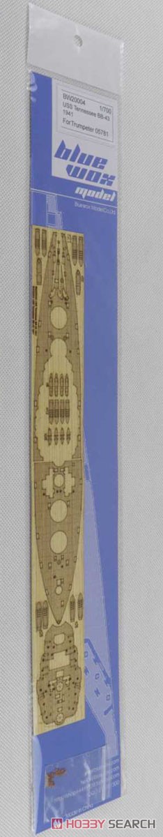 米・戦艦 テネシー 1941用 木製甲板 (PIT用) (プラモデル) 商品画像1
