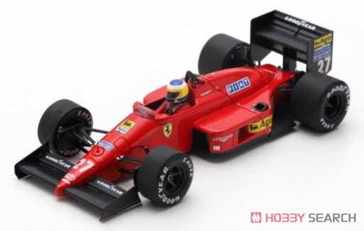 Ferrari F187 No.27 3rd Monaco GP 1987 Michele Alboreto (Diecast Car) Item picture1