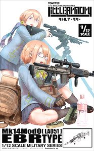 1/12 Little Armory (LA051) Mk14Mod0 EBR Type (Plastic model)