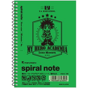 [My Hero Academia] A6 Spiral Notebook Mini Izuku Midoriya (Anime Toy)