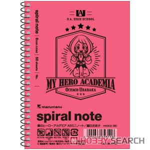 [My Hero Academia] A6 Spiral Notebook Mini Ochaco Uraraka (Anime Toy) Item picture1