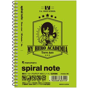 [My Hero Academia] A6 Spiral Notebook Mini Tsuyu Asui (Anime Toy)