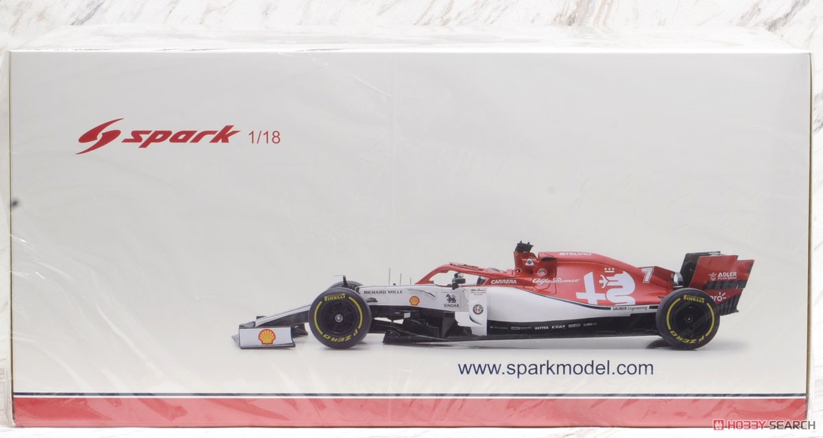 Alfa Romeo Racing Sauber F1 Team No.7 TBC 2019 Alfa Romeo Racing C38 Kimi Raikkonen (Diecast Car) Package1