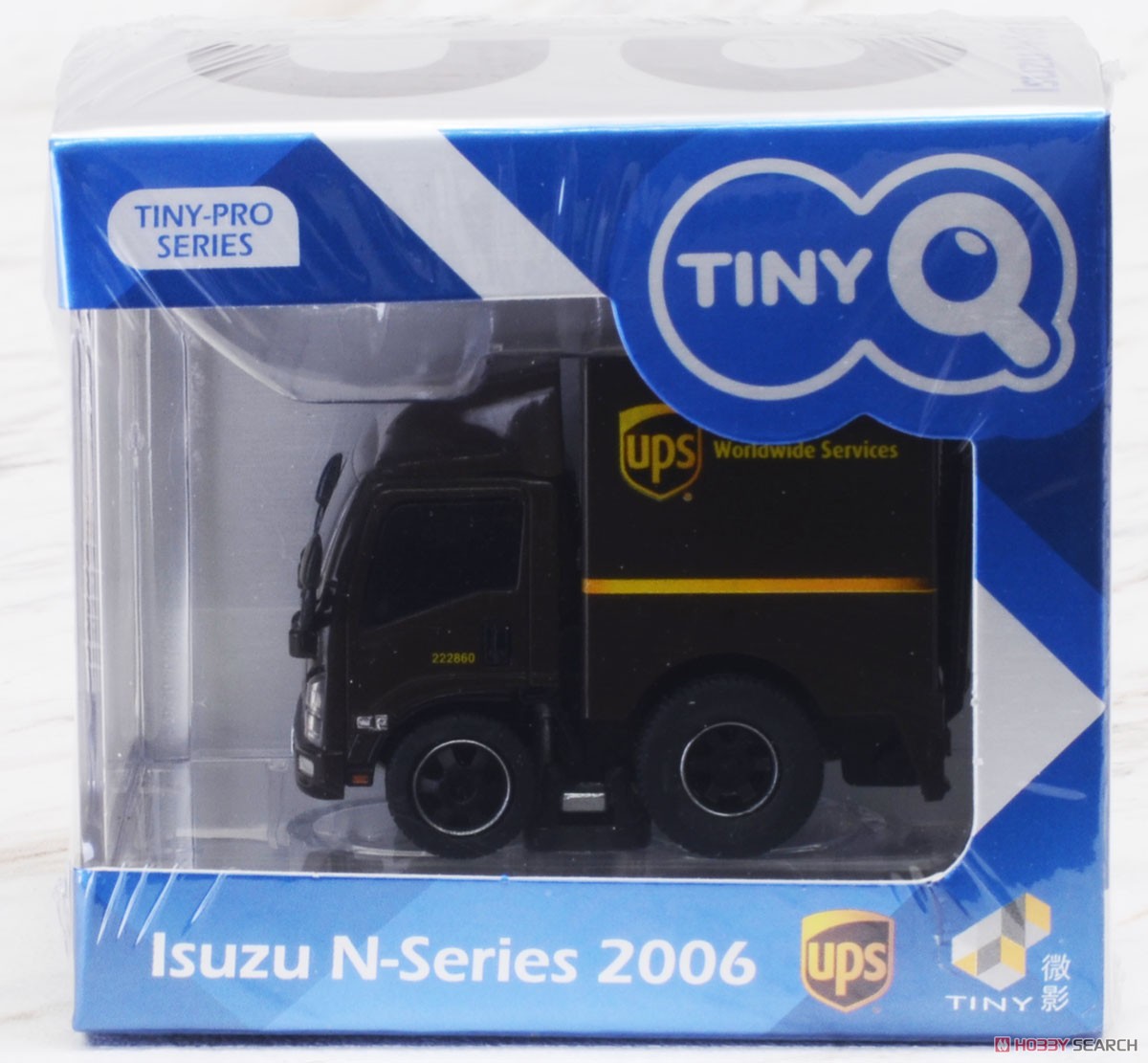 TinyQ Isuzu N-Series 2006 Box Lorry (UPS) (Toy) Package1