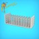 Resin Turnbuckles Type C (50 Pieces) (Plastic model) その他の画像1 Thumbnail