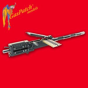 Browning Cal.50 Fixed Back Plate (2 Pieces) (Plastic model)