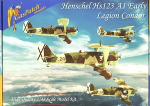 ヘンシェル Hs123A-1 初期型 「コンドル軍団」 (プラモデル)