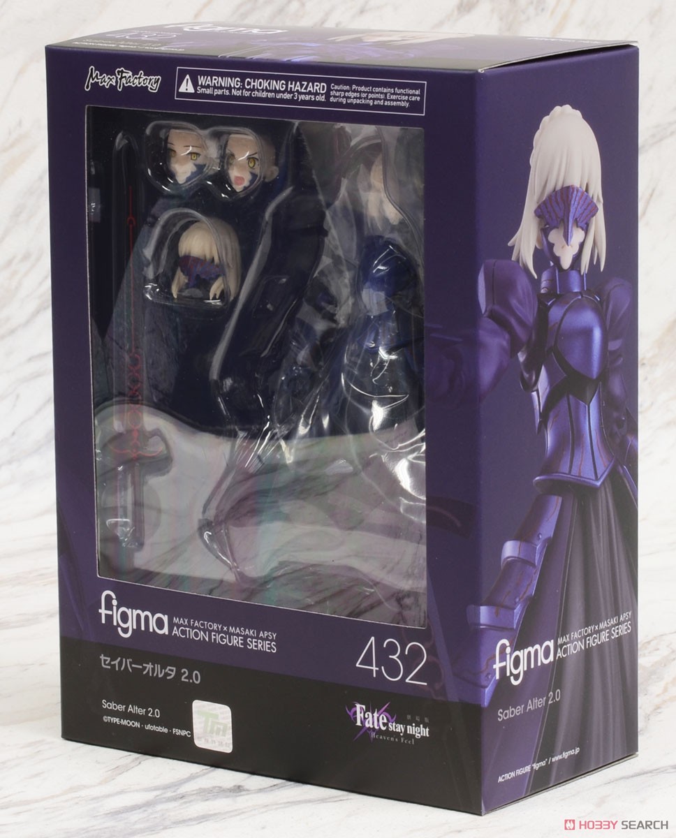 figma Saber Alter 2.0 (PVC Figure) Package1