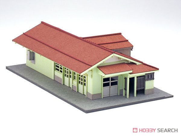 1/150ペーパーモデルキット 駅舎シリーズ22：地方駅舎 / 荻生駅タイプ (モチーフ：富山地鉄 荻生駅 駅舎) (組み立てキット) (鉄道模型) 商品画像10