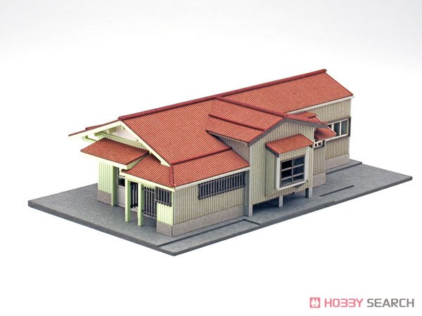 1/150ペーパーモデルキット 駅舎シリーズ22：地方駅舎 / 荻生駅タイプ (モチーフ：富山地鉄 荻生駅 駅舎) (組み立てキット) (鉄道模型) 商品画像12