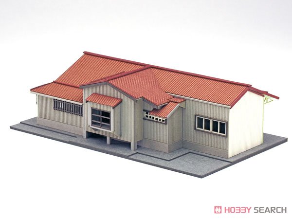 1/150ペーパーモデルキット 駅舎シリーズ22：地方駅舎 / 荻生駅タイプ (モチーフ：富山地鉄 荻生駅 駅舎) (組み立てキット) (鉄道模型) 商品画像13