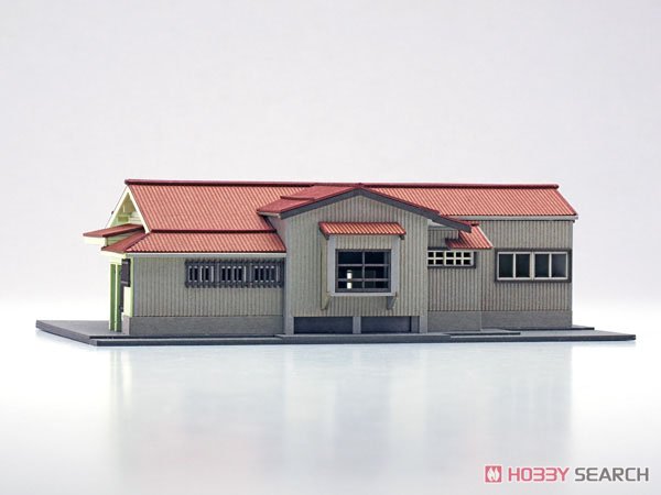 1/150ペーパーモデルキット 駅舎シリーズ22：地方駅舎 / 荻生駅タイプ (モチーフ：富山地鉄 荻生駅 駅舎) (組み立てキット) (鉄道模型) 商品画像5