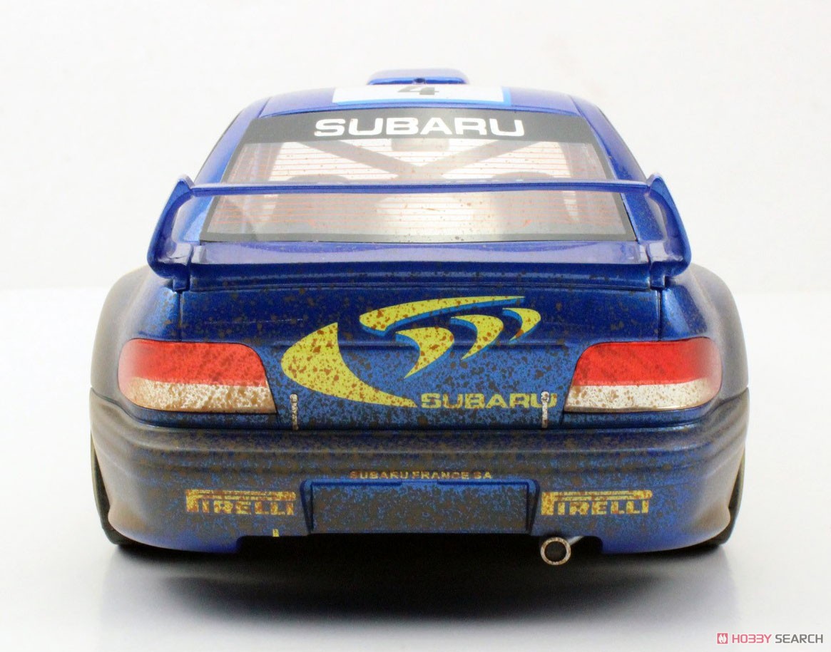 スバル インプレッサ S4 No,4 サンマリノ 2位 1998 汚し塗装 (ミニカー) 商品画像5